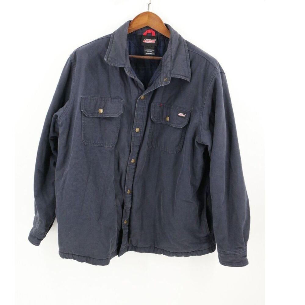Dickies Blanket Lined Barn Coat Mens Size XXL Blue Heavyweight